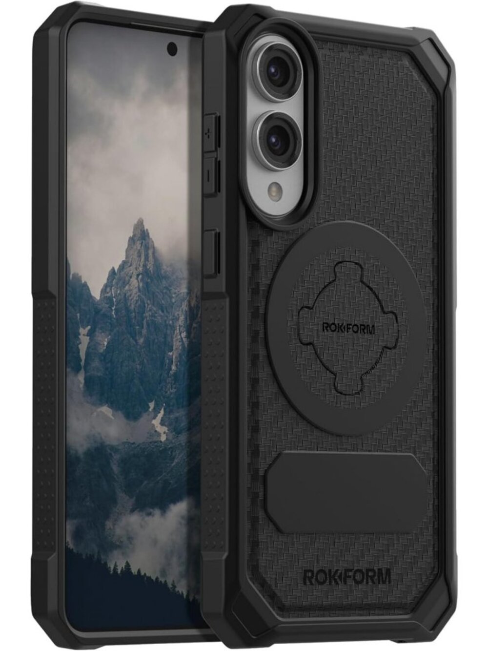 Rugged Galaxy S25 Edge Case with Magnetic Mount & RokLock - Durable Protection